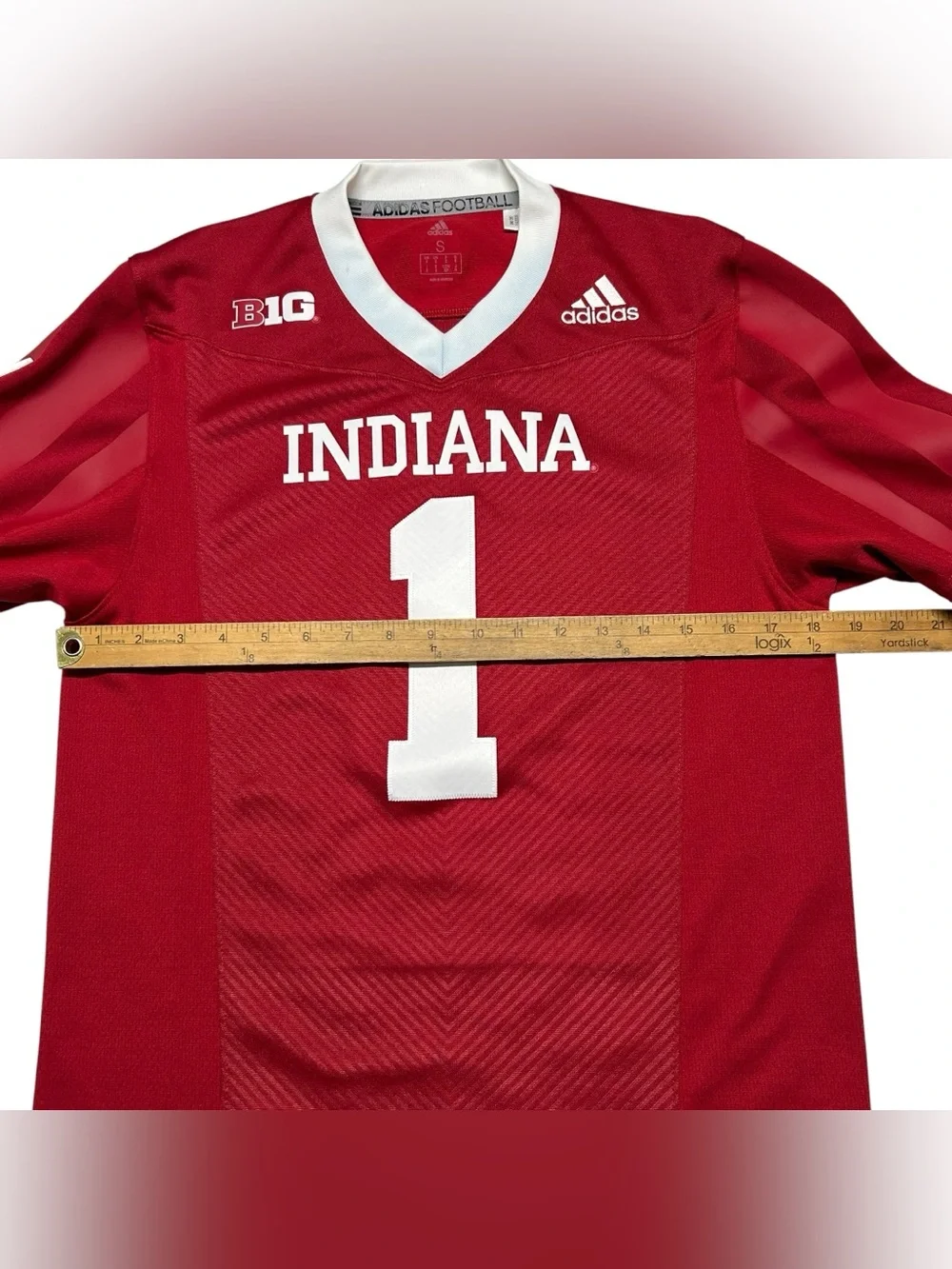 Indiana University Hoosiers Adidas Big10 Mens Size S Jersey NCAA Football